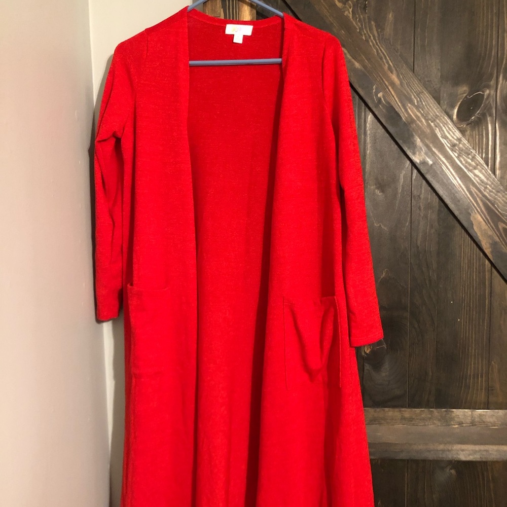 Small red sweater Sarah